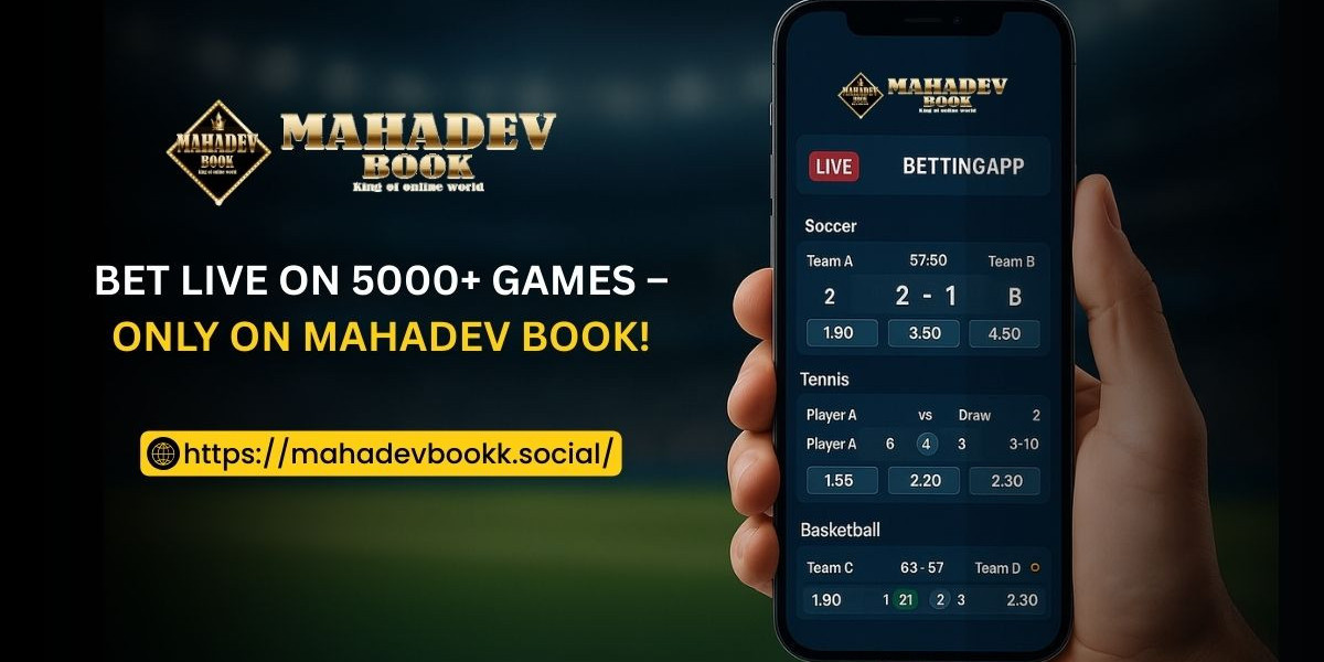 Bet Live on 5000+ Games – Only on Mahadev Book!
